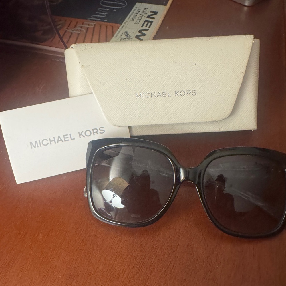 Michael Kors Dark Tortoise Sunglasses - Cortina 2082